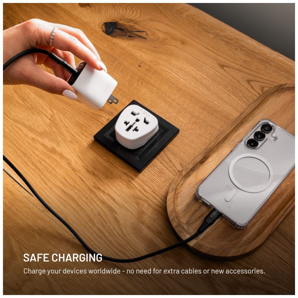 FIXED EU adapter 2, fehér