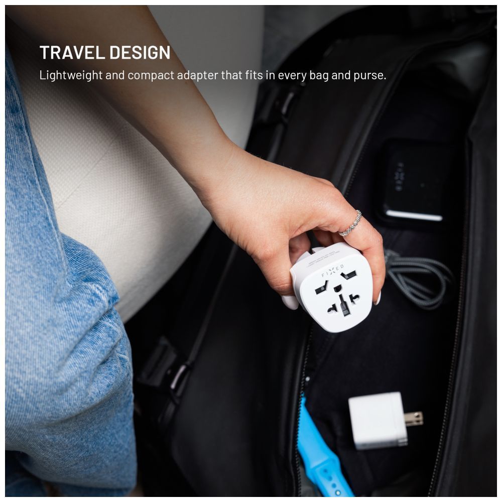 FIXED EU adapter 2, fehér