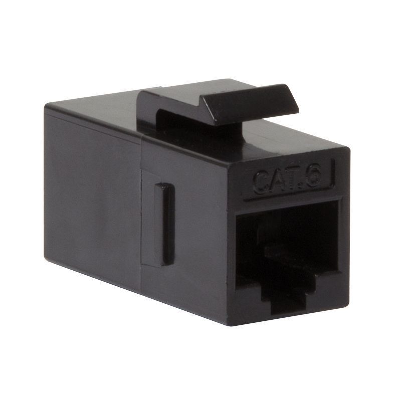 Logilink Cat.6 Keystone Inline Coupler UTP, 14.5 mm width Black Logilink Cat.6 Keystone Inline Coupler UTP, 14.5 mm width Black