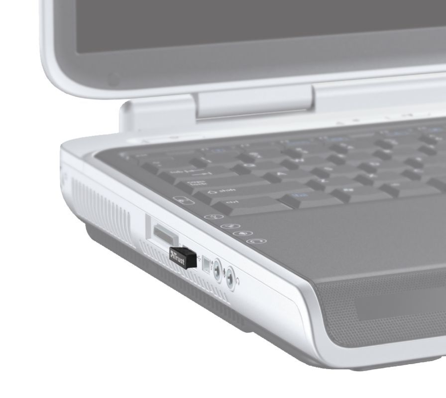 Trust Manga Bluetooth 4.0 USB Adapter Black Trust Manga Bluetooth 4.0 USB Adapter Black