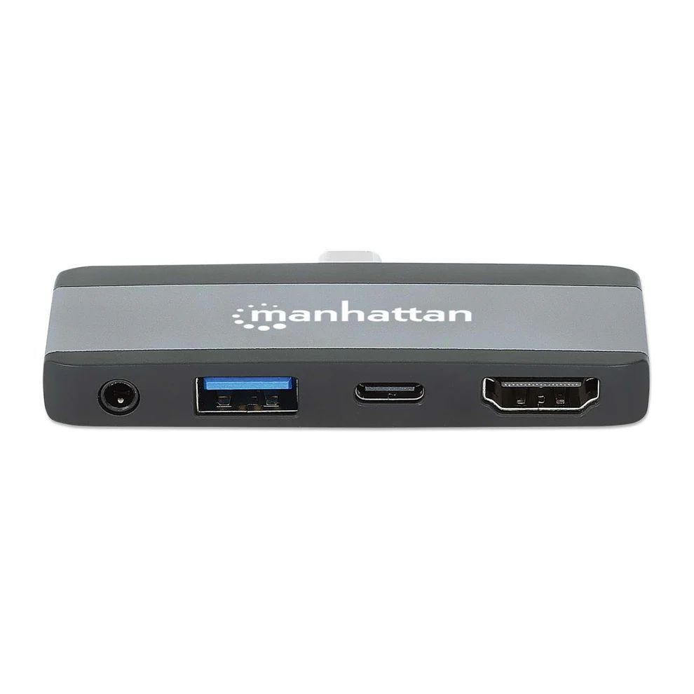 Manhattan USB-C PD to HDMI 4-in-1 Laptop and Tablet Travel Docking Station Manhattan USB-C PD to HDMI 4-in-1 Laptop and Tablet Travel Docking Station