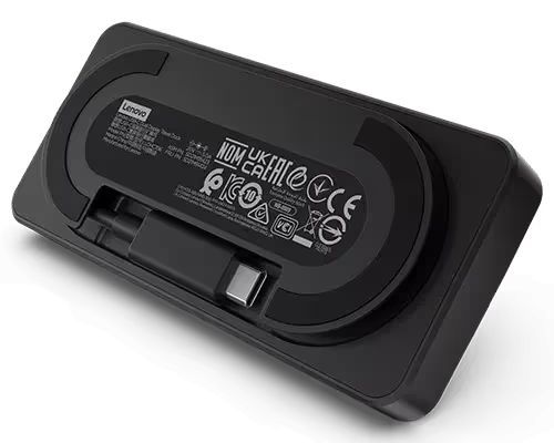 Lenovo USB-C Dual Display Travel Dock Black Lenovo USB-C Dual Display Travel Dock Black