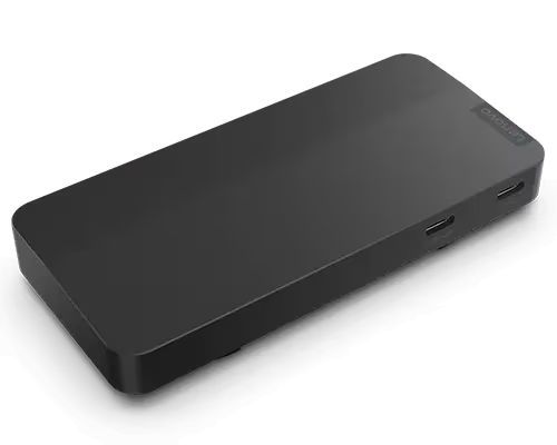 Lenovo USB-C Dual Display Travel Dock Black Lenovo USB-C Dual Display Travel Dock Black