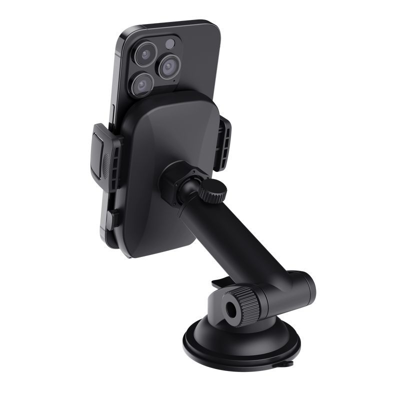 Trust Runo Phone holder with windshield mount Black Trust Runo Phone holder with windshield mount Black