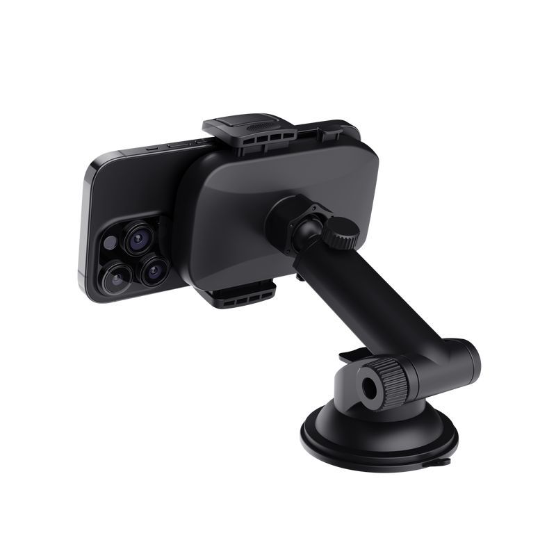 Trust Runo Phone holder with windshield mount Black Trust Runo Phone holder with windshield mount Black