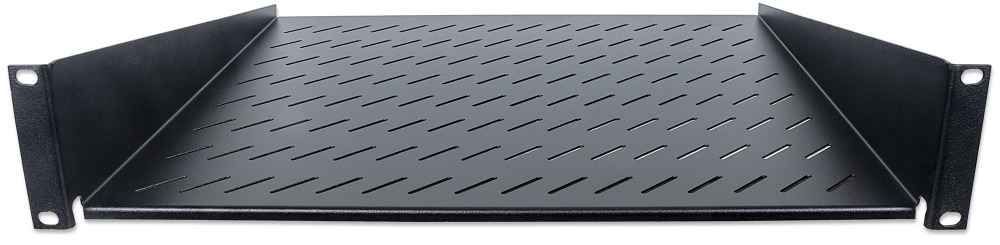 Intellinet 19" Cantilever Shelf (2U 2-Point Front Mount 400 mm) Black Intellinet 19" Cantilever Shelf (2U 2-Point Front Mount 400 mm) Black