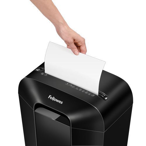 Fellowes Powershred LX41 Iratmegsemmisítő Black Fellowes Powershred LX41 Iratmegsemmisítő Black