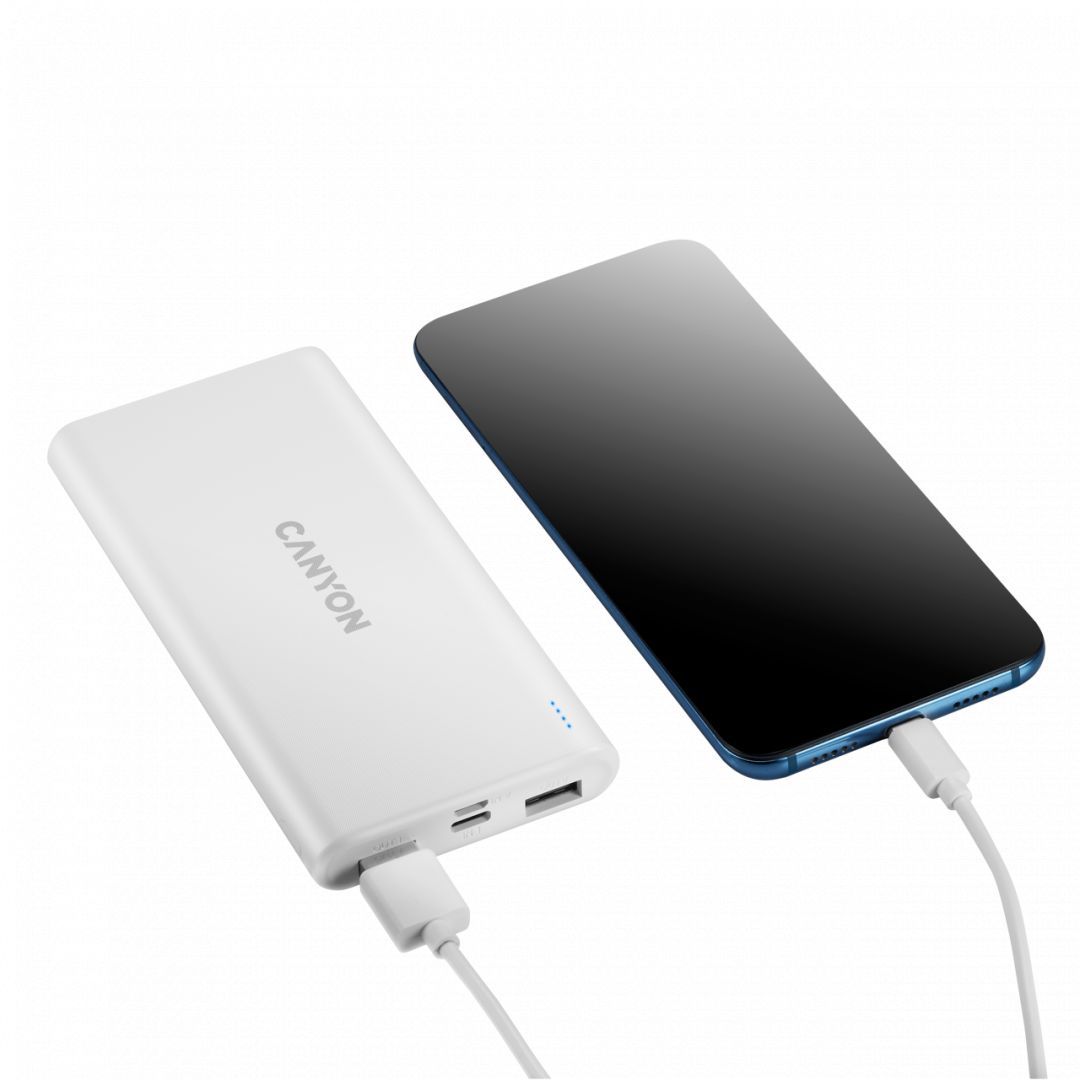 Canyon CNE-CPB1006W 10000mAh PowerBank White Canyon CNE-CPB1006W 10000mAh PowerBank White