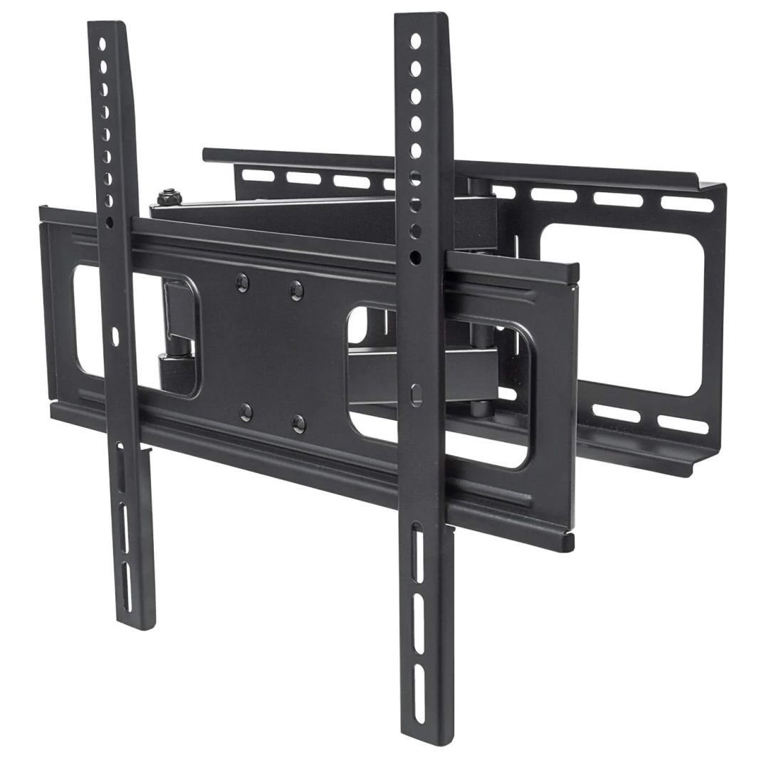 Manhattan Universal Flat-Panel TV Full-Motion Wall Mount Black Manhattan Universal Flat-Panel TV Full-Motion Wall Mount Black