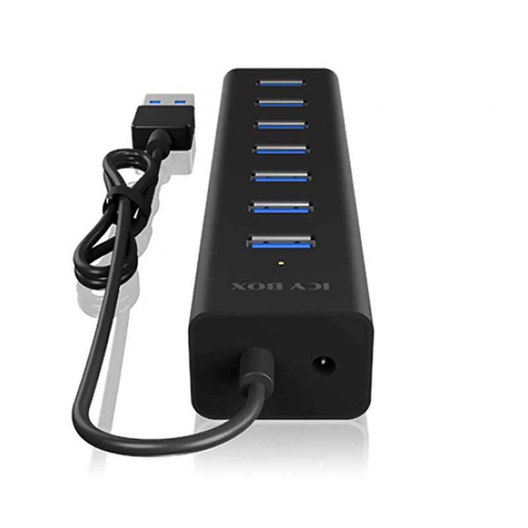 Raidsonic IcyBox IB-HUB1700-U3 7-port USB3.0 Hub