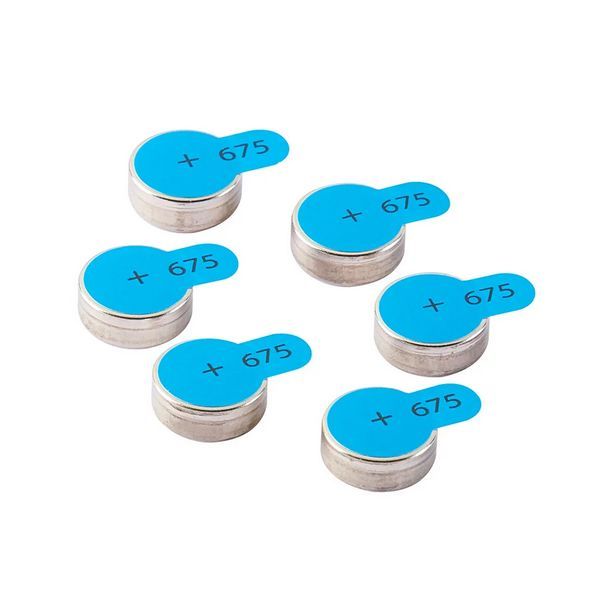 Intenso Hearing Aid A675 Cink Gombelem 6db/csomag Intenso Hearing Aid A675 Cink Gombelem 6db/csomag