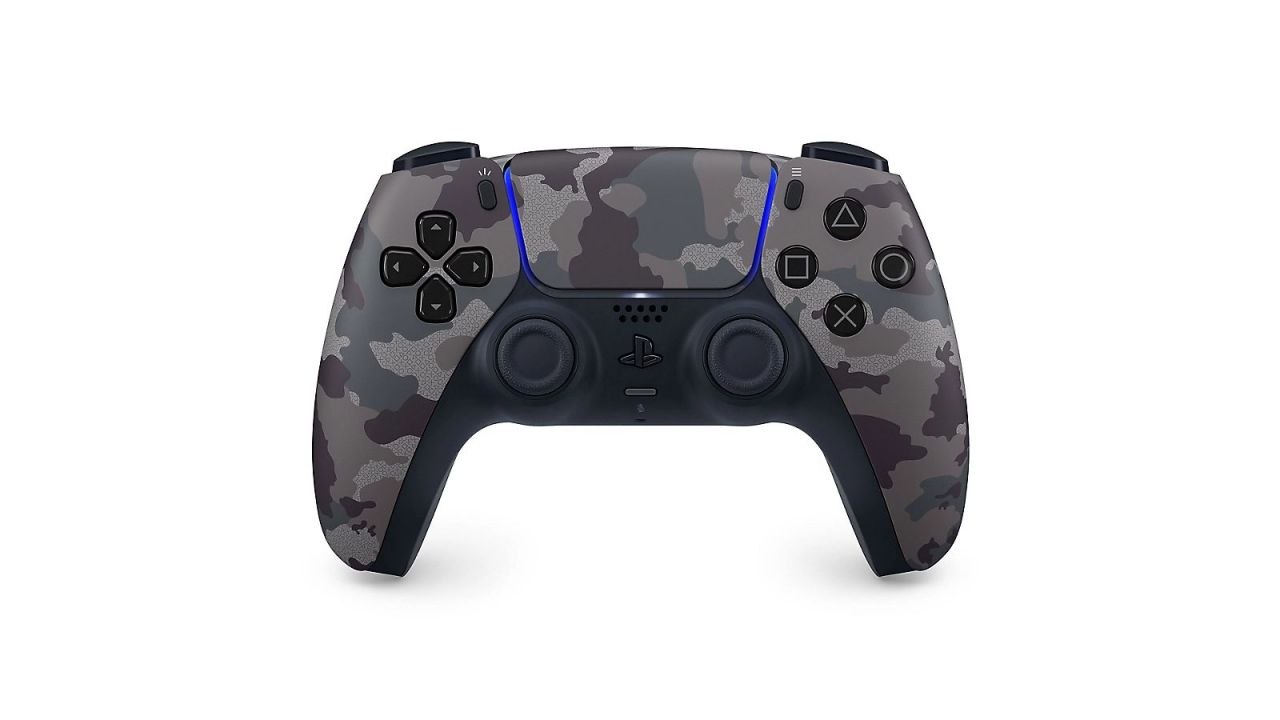 Sony Playstation 5 DualSense Wireless Gamepad Gray Camouflage Sony Playstation 5 DualSense Wireless Gamepad Gray Camouflage
