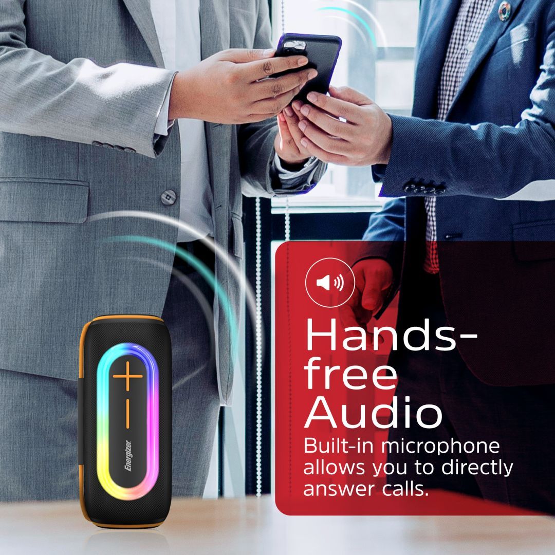 Energizer BTS206 Bluetooth Speaker with PowerBank Black Energizer BTS206 Bluetooth Speaker with PowerBank Black