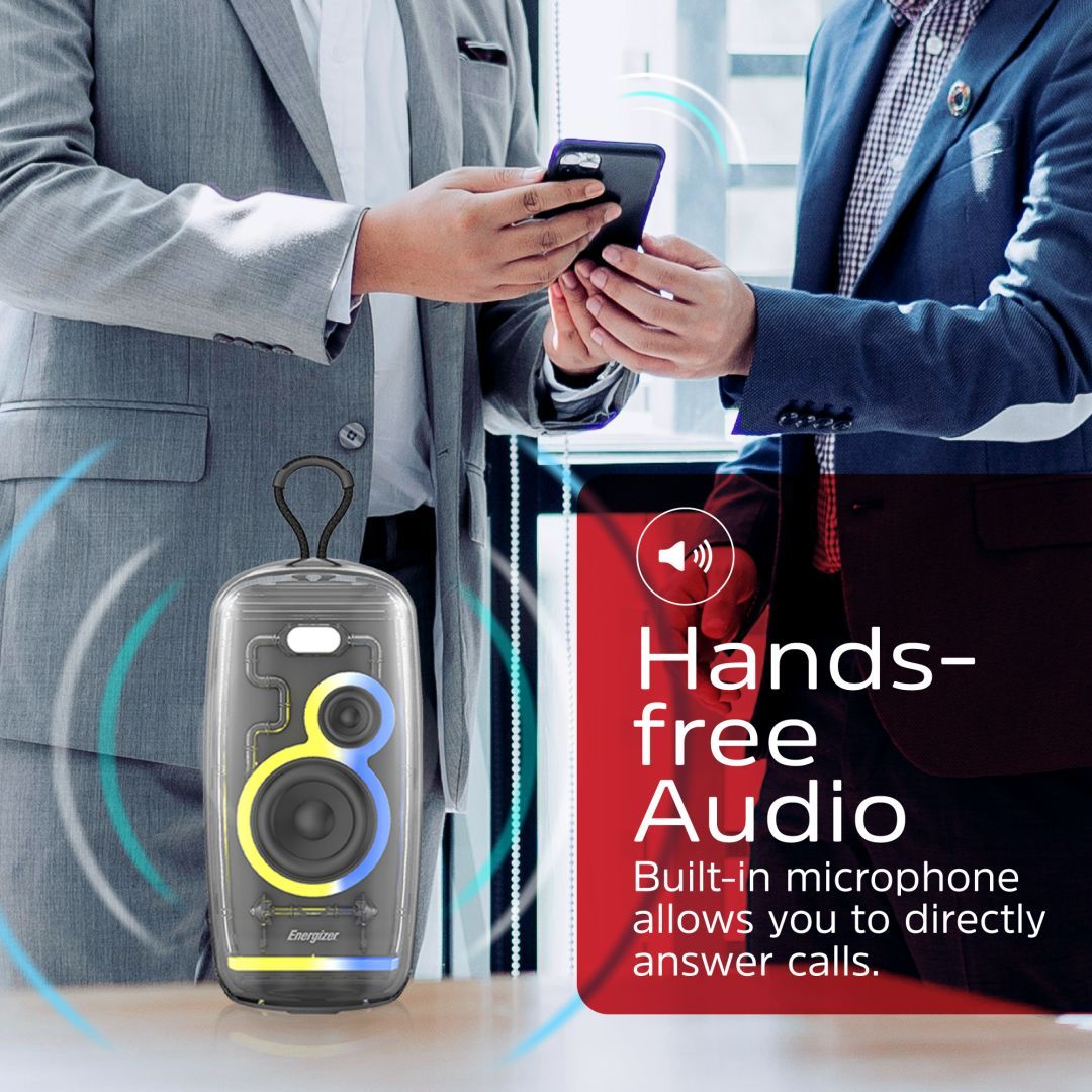 Energizer BTS164 Bluetooth Speaker with PowerBank Black Energizer BTS164 Bluetooth Speaker with PowerBank Black