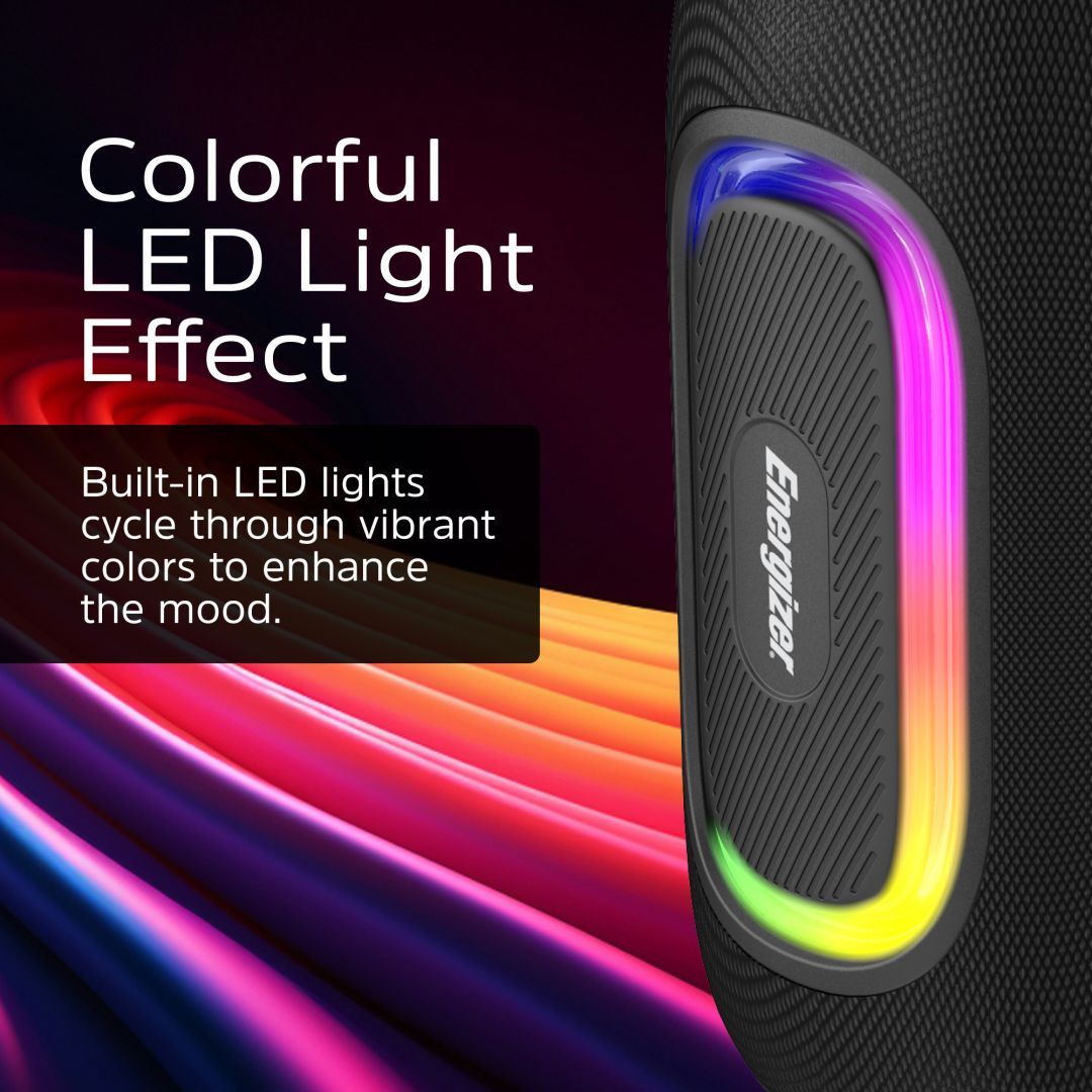 Energizer BTS163 Bluetooth Speaker with PowerBank Black Energizer BTS163 Bluetooth Speaker with PowerBank Black