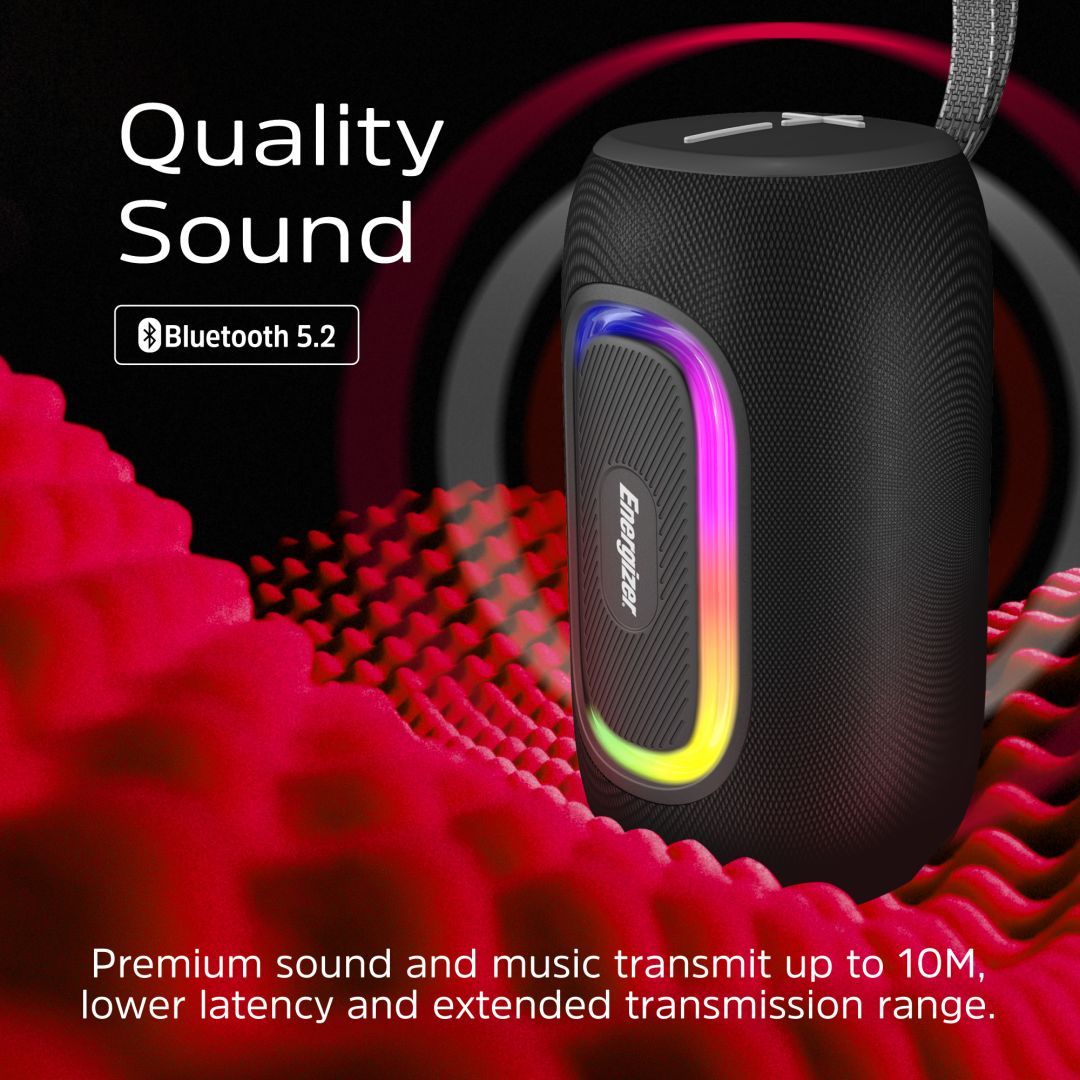 Energizer BTS163 Bluetooth Speaker with PowerBank Black Energizer BTS163 Bluetooth Speaker with PowerBank Black