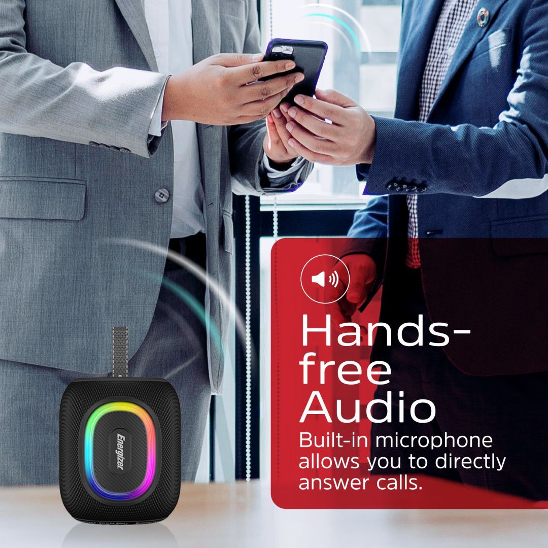 Energizer BTS081 Bluetooth Speaker with PowerBank Black Energizer BTS081 Bluetooth Speaker with PowerBank Black