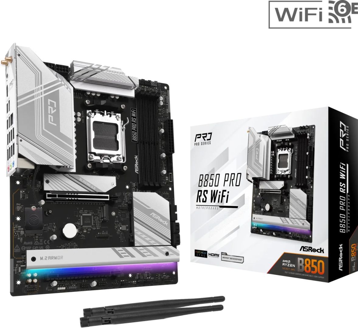 ASRock B850 PRO RS WIFI ASRock B850 PRO RS WIFI