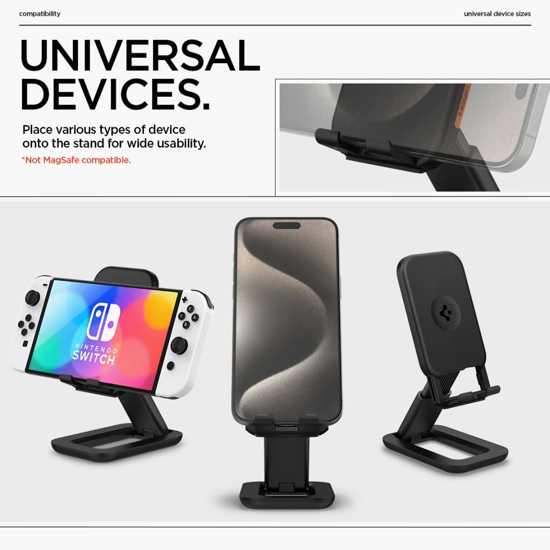 Spigen Universal Phone stand Black