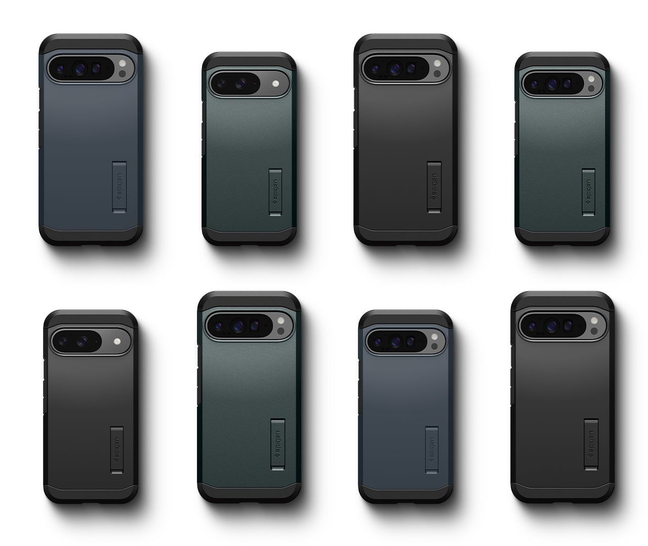 Spigen Tough Armor Google Pixel 9 Pro/Pixel 9 Abyss Green Spigen Tough Armor Google Pixel 9 Pro/Pixel 9 Abyss Green