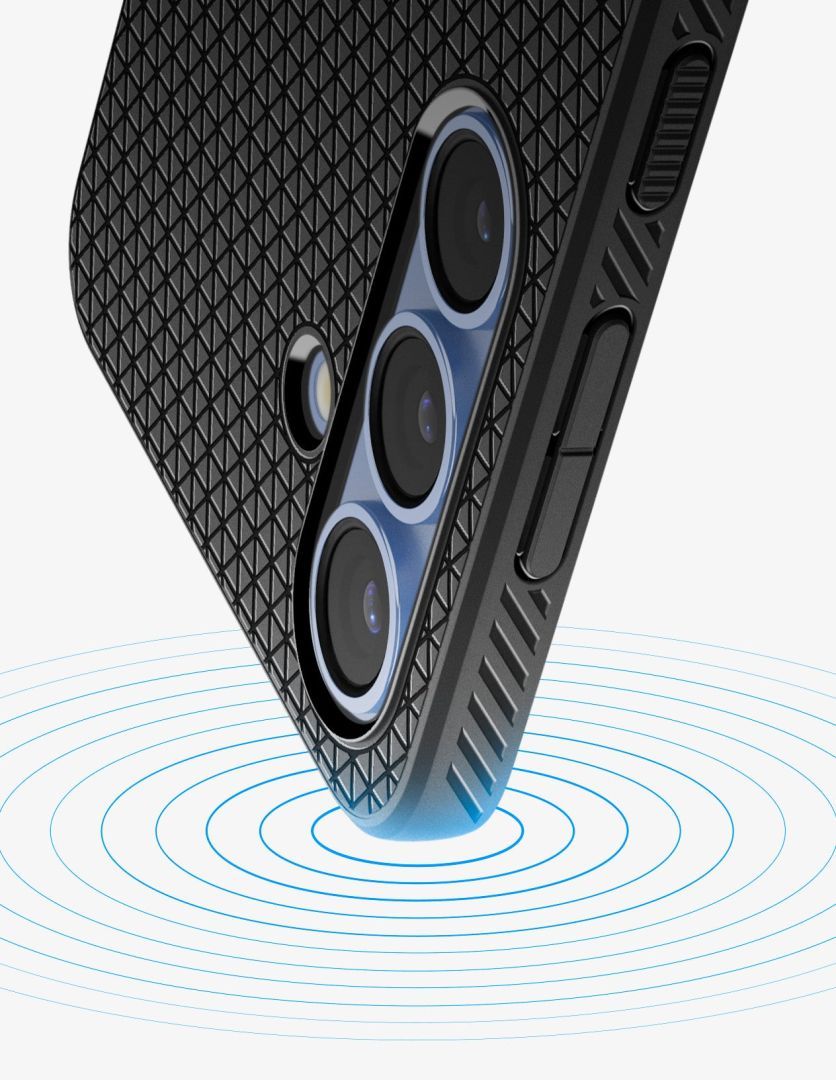 Spigen Liquid Air Samsung Galaxy S25 Ultra Matte Black Spigen Liquid Air Samsung Galaxy S25 Ultra Matte Black