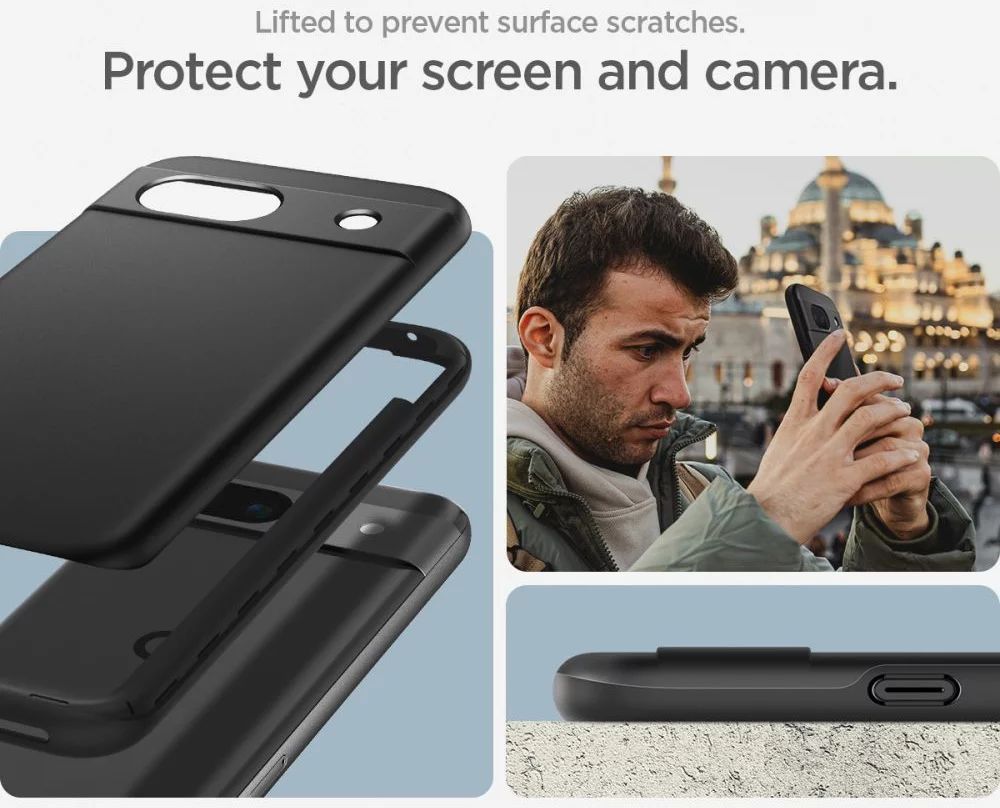 Spigen Thin Fit for Google Pixel 8a Black Spigen Thin Fit for Google Pixel 8a Black