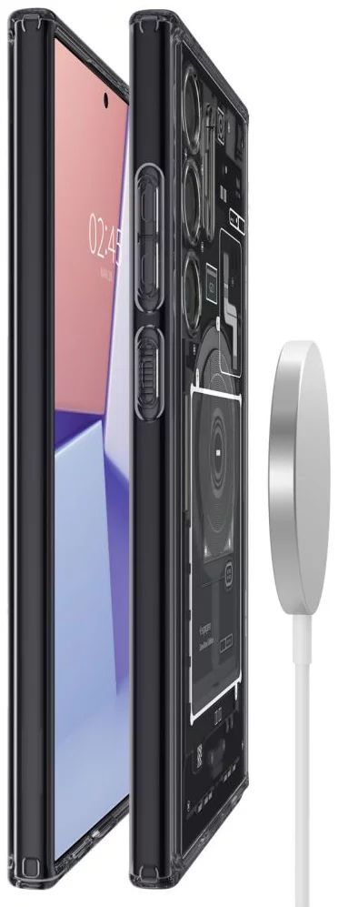 Spigen Ultra Hybrid OneTap Metal Ring MagSafe Samsung Galaxy S24 Ultra Zero One Spigen Ultra Hybrid OneTap Metal Ring MagSafe Samsung Galaxy S24 Ultra Zero One