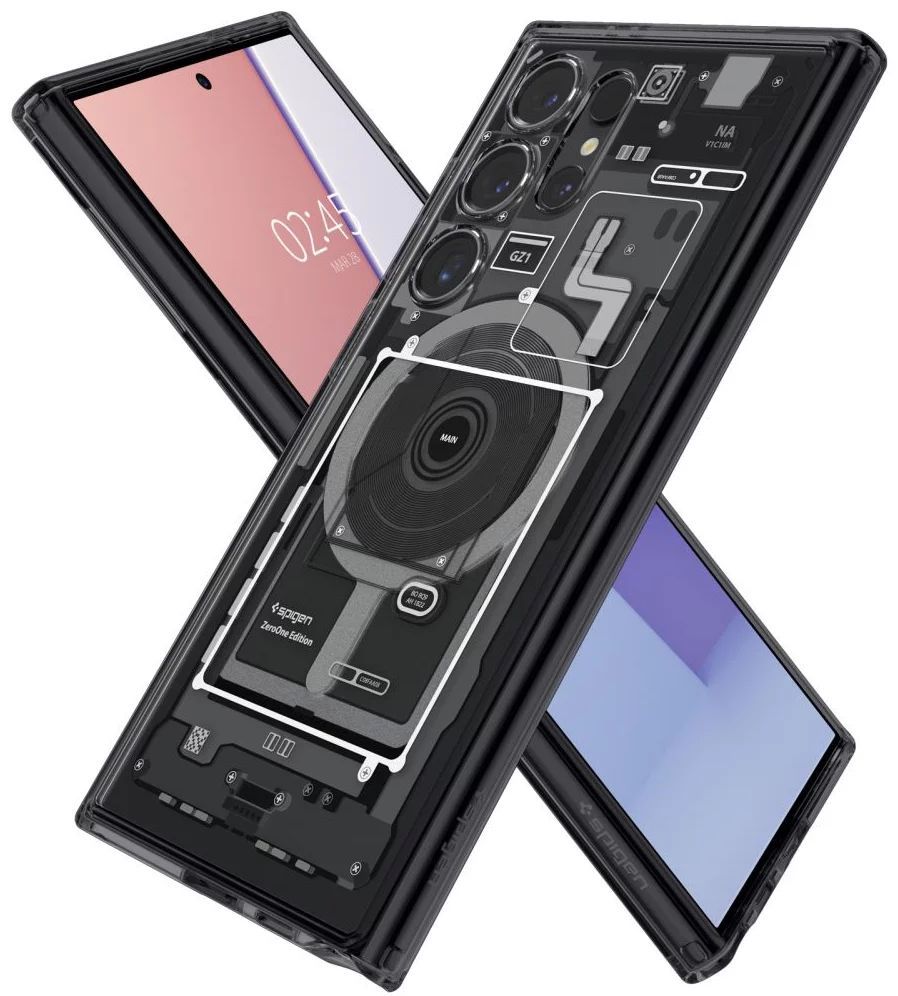 Spigen Ultra Hybrid OneTap Metal Ring MagSafe Samsung Galaxy S24 Ultra Zero One Spigen Ultra Hybrid OneTap Metal Ring MagSafe Samsung Galaxy S24 Ultra Zero One