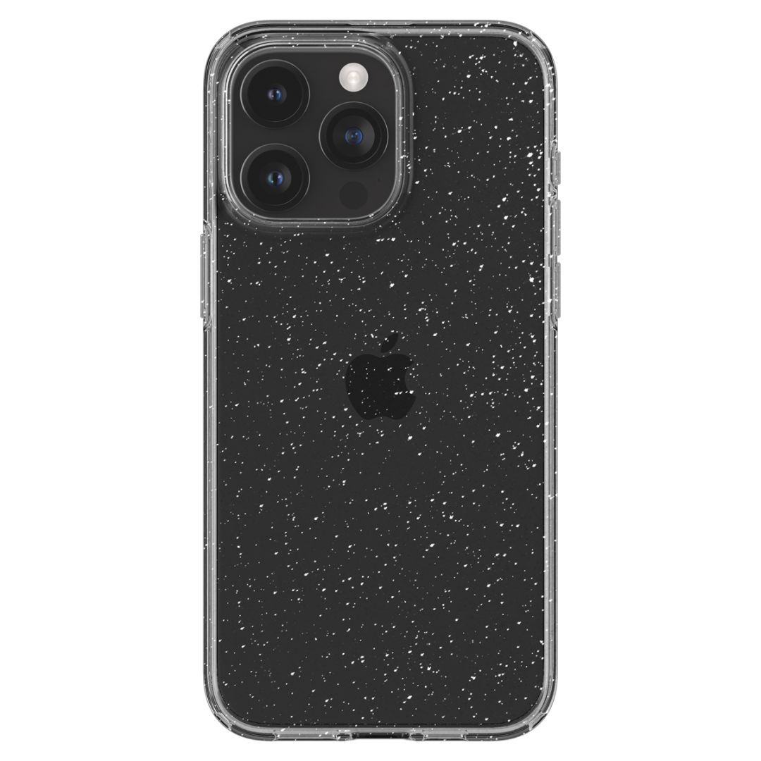 Spigen iPhone 15 Pro Case Liquid Crystal Glitter Crystal Quartz Spigen iPhone 15 Pro Case Liquid Crystal Glitter Crystal Quartz