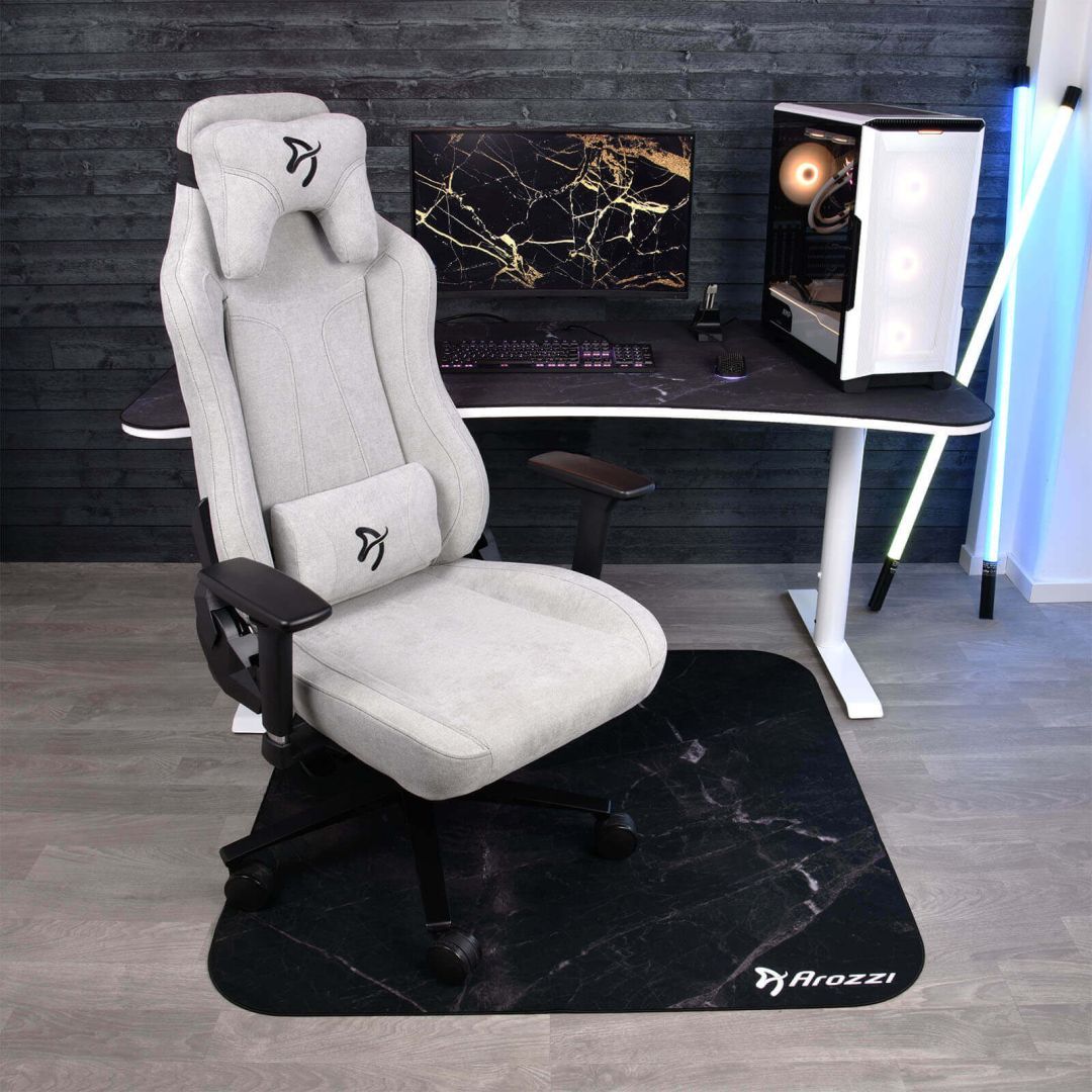 Arozzi Zona Quattro Floor Pad Gaming Szőnyeg Black Marble Arozzi Zona Quattro Floor Pad Gaming Szőnyeg Black Marble