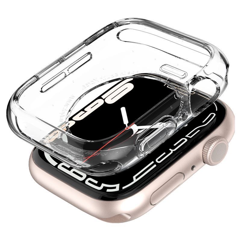 Spigen Liquid Crystal, clear - Apple Watch 8/7 (45mm)/SE 2022/6/SE/5/4 (44mm) Spigen Liquid Crystal, clear - Apple Watch 8/7 (45mm)/SE 2022/6/SE/5/4 (44mm)