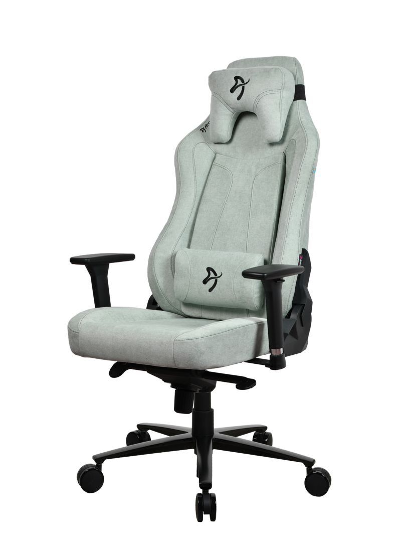 Arozzi Vernazza Soft Fabric Gaming Chair Pearl Green Arozzi Vernazza Soft Fabric Gaming Chair Pearl Green