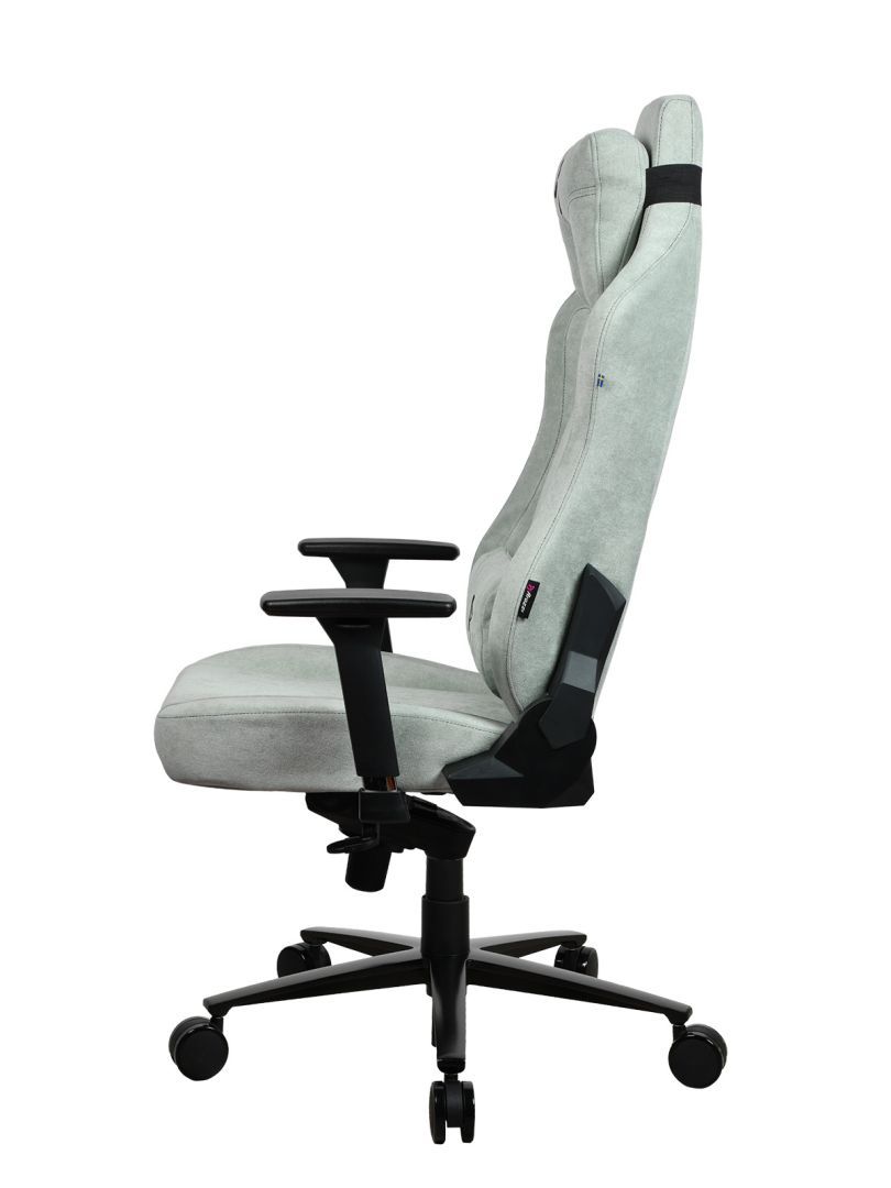 Arozzi Vernazza Soft Fabric Gaming Chair Pearl Green Arozzi Vernazza Soft Fabric Gaming Chair Pearl Green