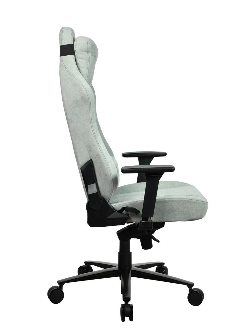 Arozzi Vernazza Soft Fabric Gaming Chair Pearl Green Arozzi Vernazza Soft Fabric Gaming Chair Pearl Green