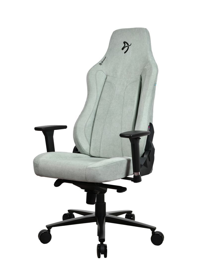 Arozzi Vernazza Soft Fabric Gaming Chair Pearl Green Arozzi Vernazza Soft Fabric Gaming Chair Pearl Green