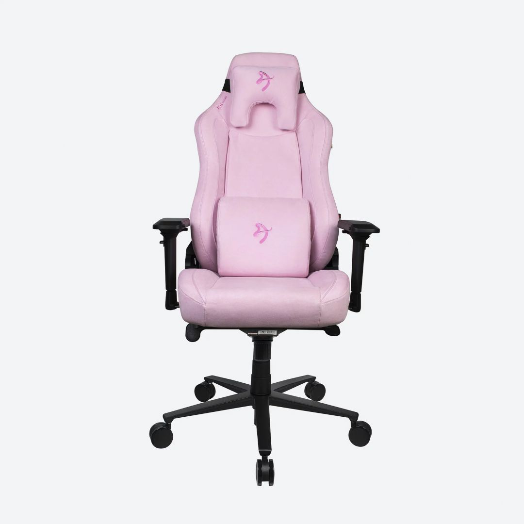 Arozzi Vernazza Supersoft Fabric Gaming Chair Pink Arozzi Vernazza Supersoft Fabric Gaming Chair Pink