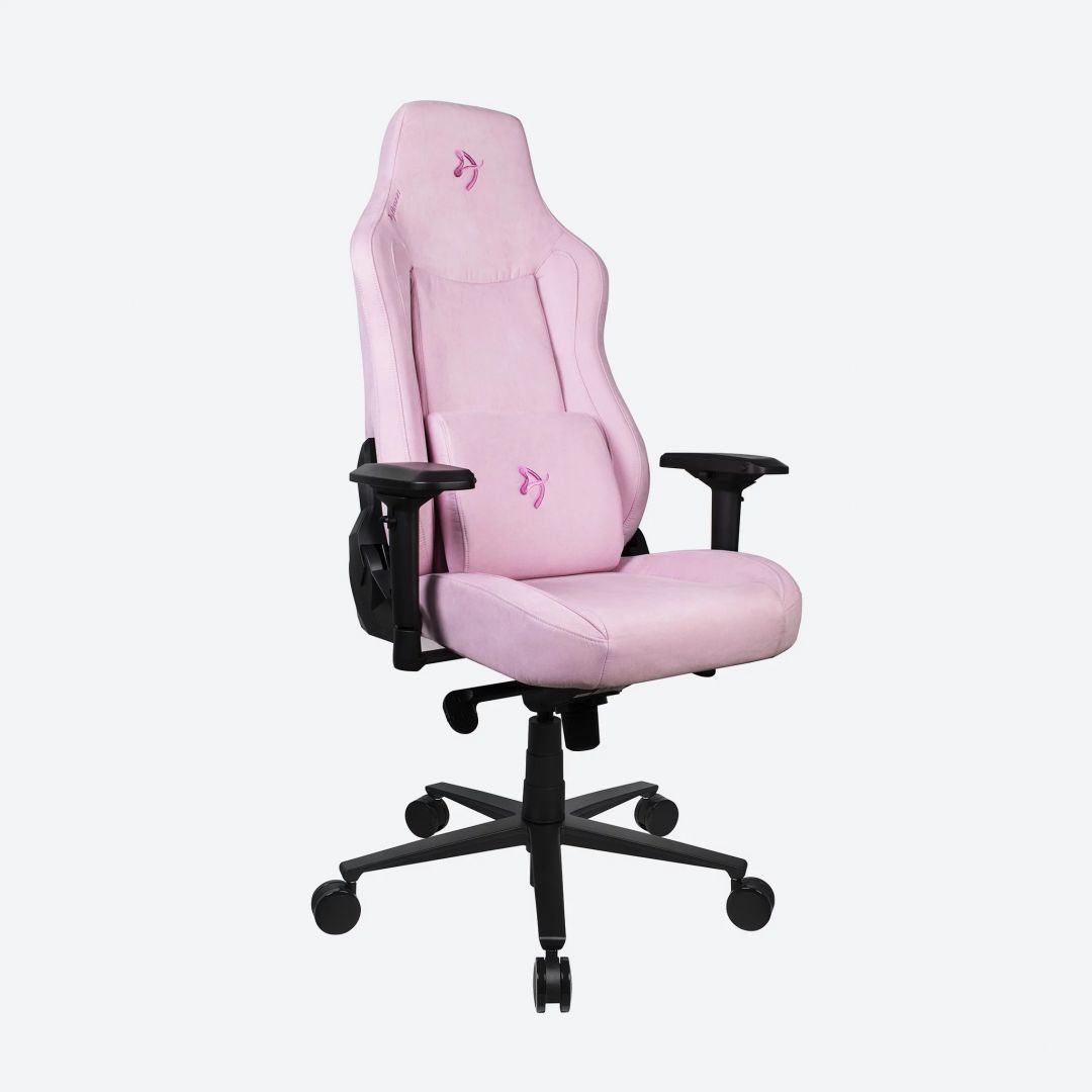 Arozzi Vernazza Supersoft Fabric Gaming Chair Pink Arozzi Vernazza Supersoft Fabric Gaming Chair Pink
