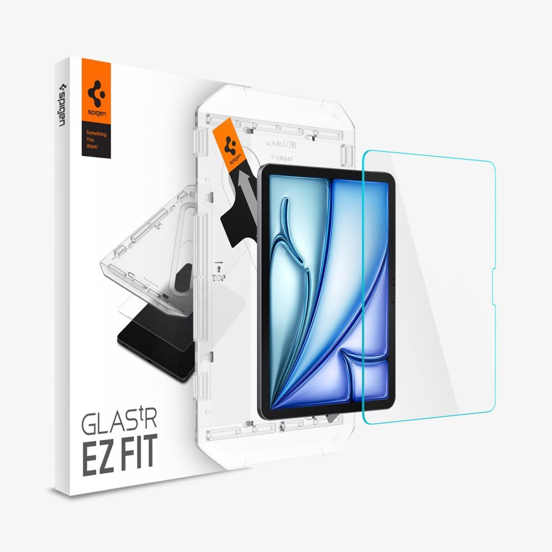 Spigen Glass tR EZ Fit iPad Air 13" 2024 1 pack Spigen Glass tR EZ Fit iPad Air 13" 2024 1 pack
