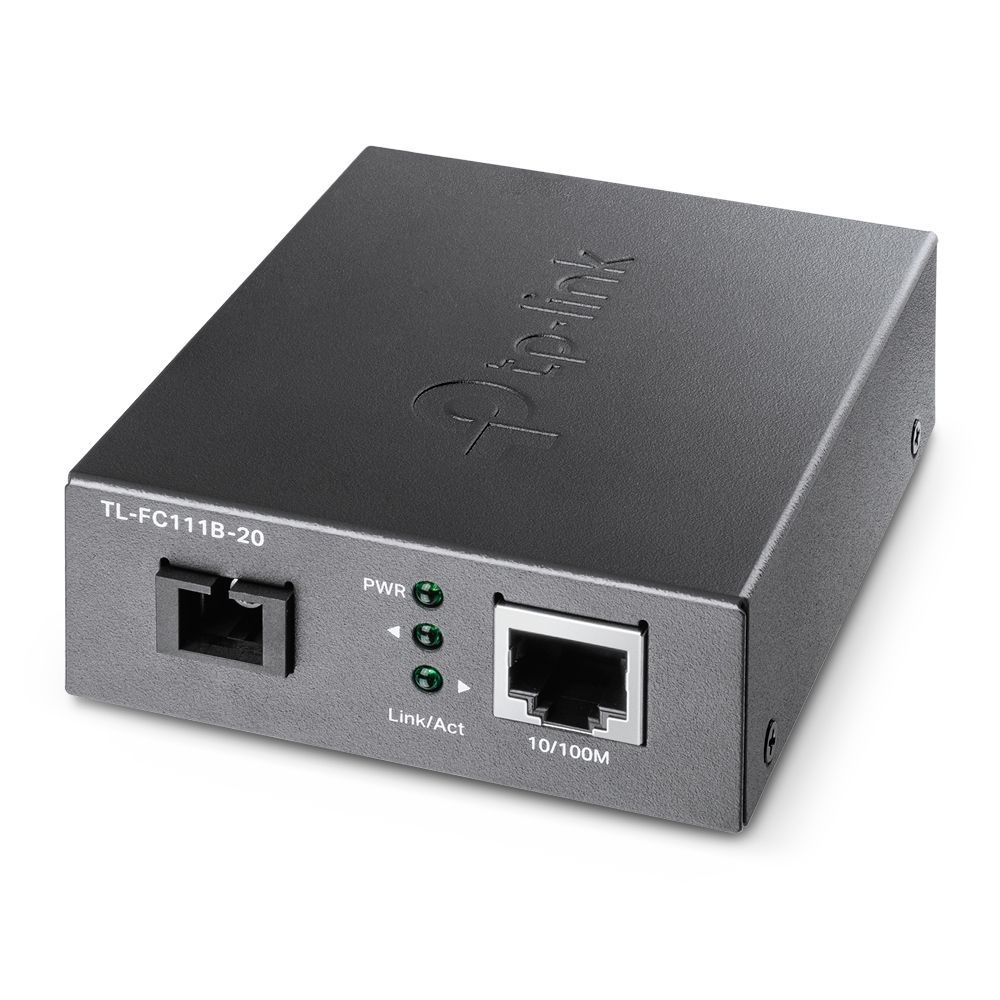 TP-Link TL-FC111B-20 10/100 Mbps WDM Media Converter TP-Link TL-FC111B-20 10/100 Mbps WDM Media Converter