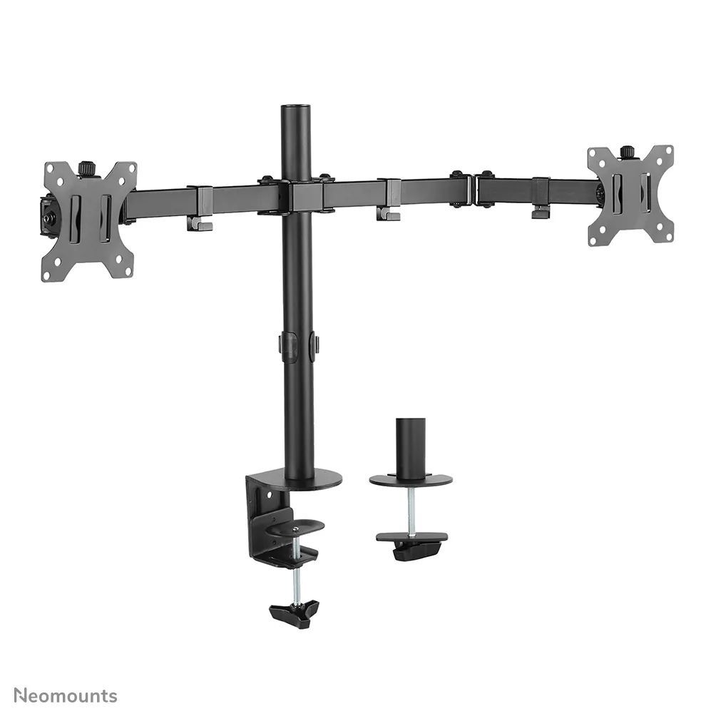 Neomounts FPMA-D550DBLACK Full Motion Dual desk monitor arm 10"-32" Black Neomounts FPMA-D550DBLACK Full Motion Dual desk monitor arm 10"-32" Black