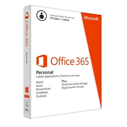 Microsoft Office 365 Personal 1 Felhasználó 1 Év HUN Online Licence Microsoft Office 365 Personal 1 Felhasználó 1 Év HUN Online Licence