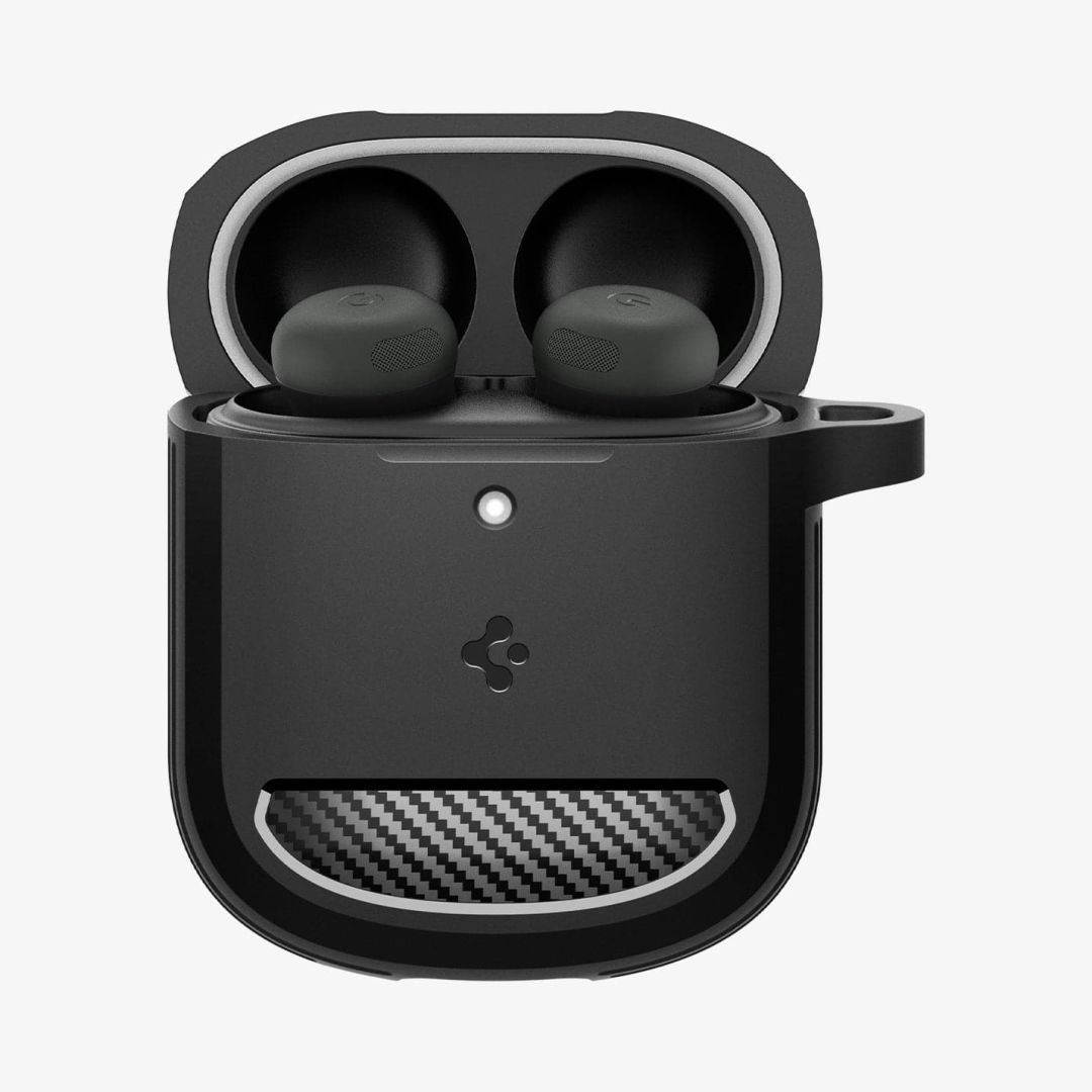 Spigen Rugged Armor Google Pixel Buds Pro 2/Pro Matte Black Spigen Rugged Armor Google Pixel Buds Pro 2/Pro Matte Black