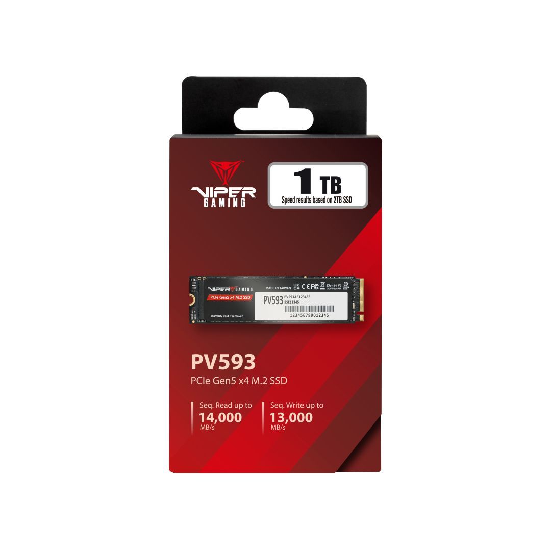Patriot 1TB M.2 2280 NVMe Viper PV593 Patriot 1TB M.2 2280 NVMe Viper PV593