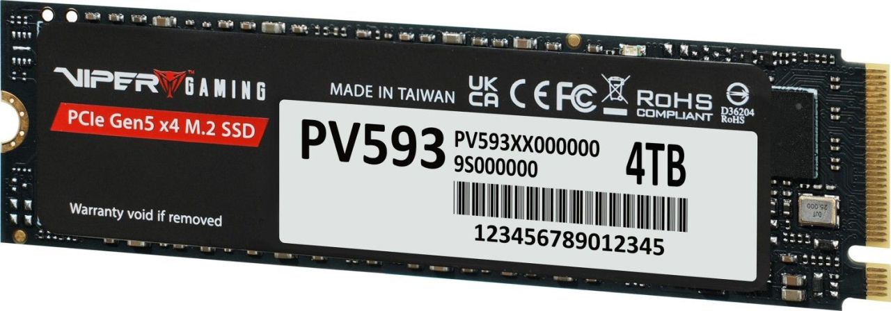 Patriot 4TB M.2 2280 NVMe Viper PV593