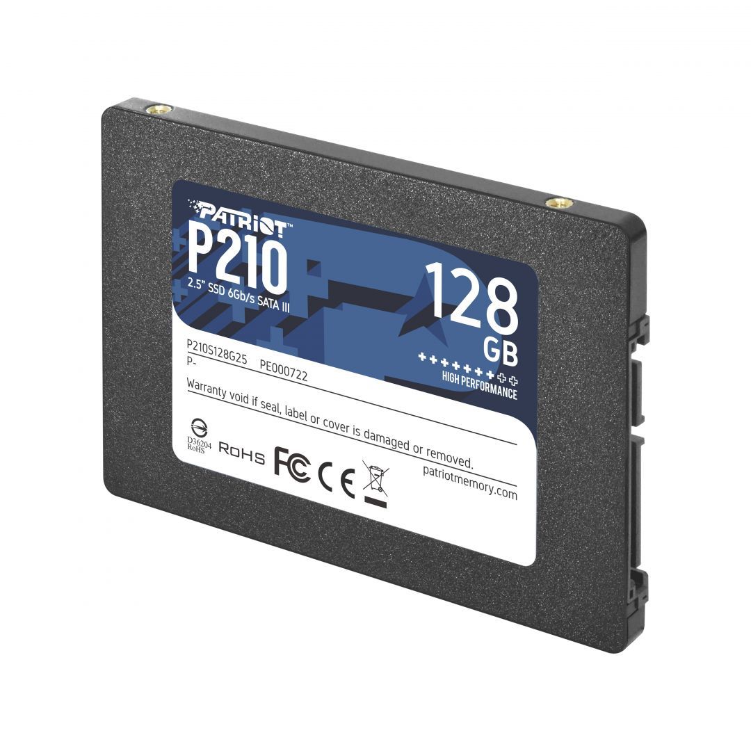 Patriot 128GB 2,5" SATA3 P210 Patriot 128GB 2,5" SATA3 P210