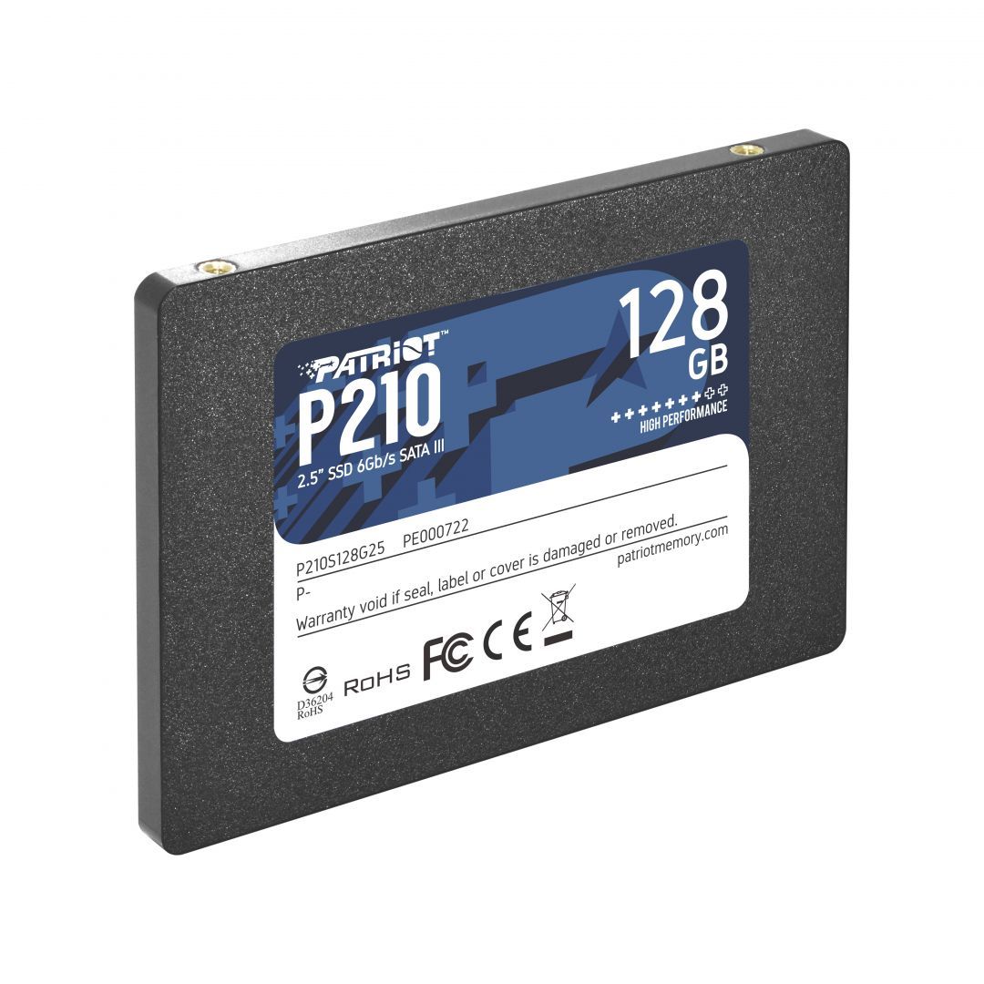 Patriot 128GB 2,5" SATA3 P210 Patriot 128GB 2,5" SATA3 P210