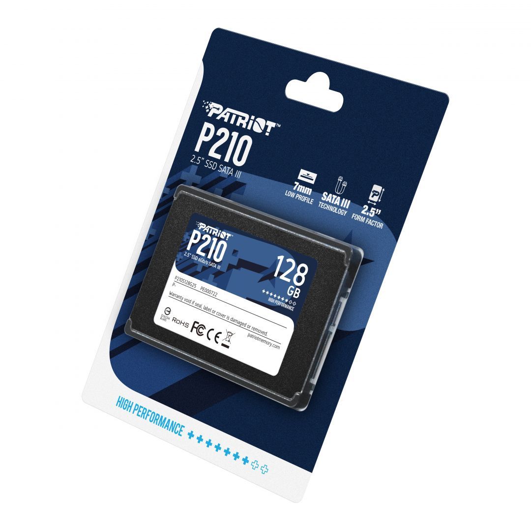 Patriot 128GB 2,5" SATA3 P210 Patriot 128GB 2,5" SATA3 P210