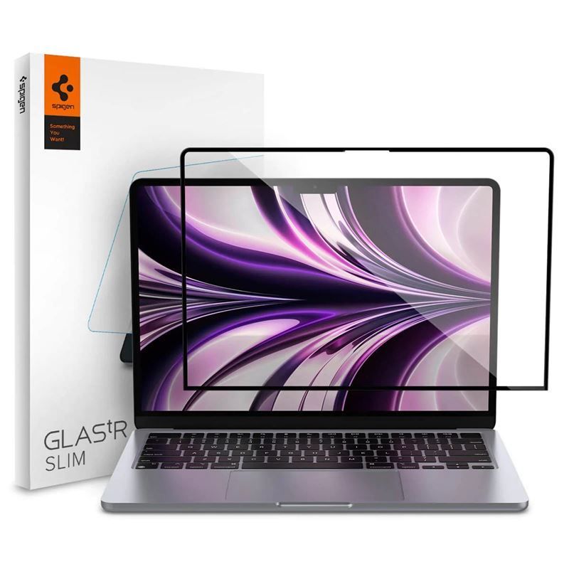Spigen Glass Slim 1 Pack - MacBook Air 13" M2 2022 Spigen Glass Slim 1 Pack - MacBook Air 13" M2 2022