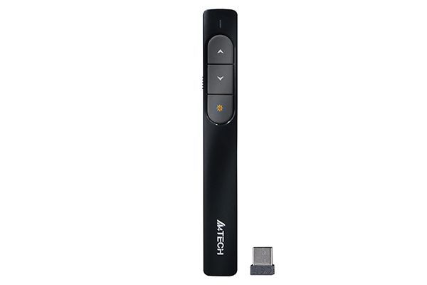 A4-Tech LP15 Wireless Presenter Red Laser Black A4-Tech LP15 Wireless Presenter Red Laser Black