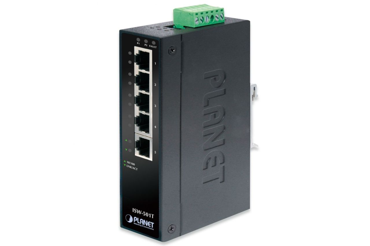Planet PLANET Industrial Fast Ethernet Switch Planet PLANET Industrial Fast Ethernet Switch